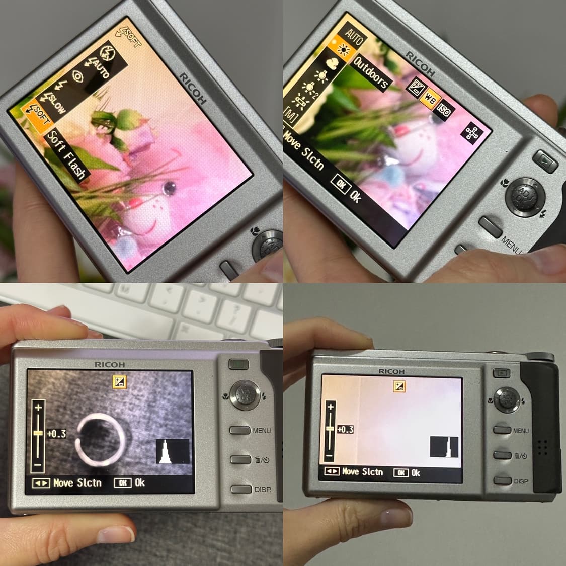 장원영 리코 Ricoh R8 빈티지디카 / 정품배터리 2+ 순정충전기 상품이미지6