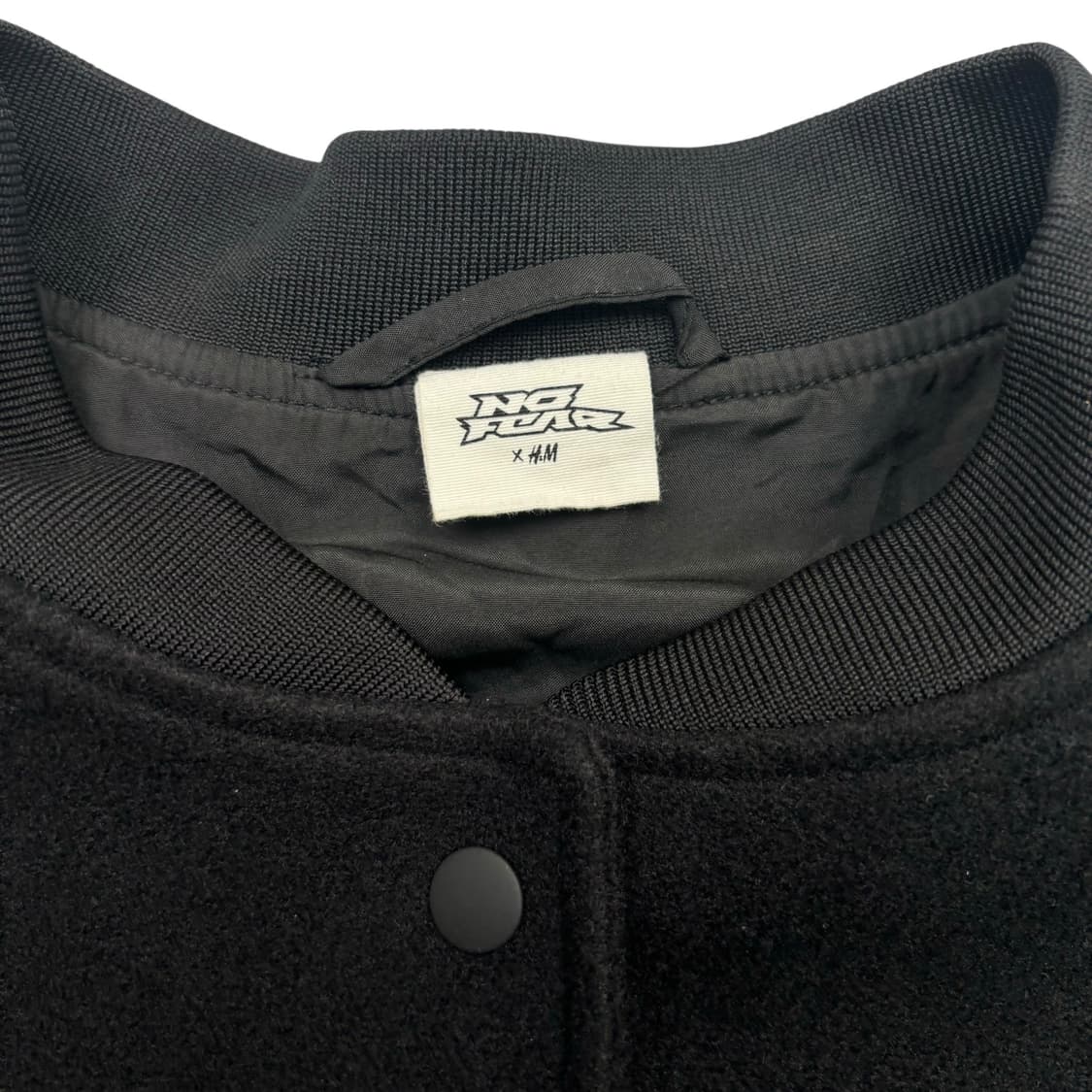 NO FEAR X H&M 투톤 울 바시티 자켓 XL 상품이미지7