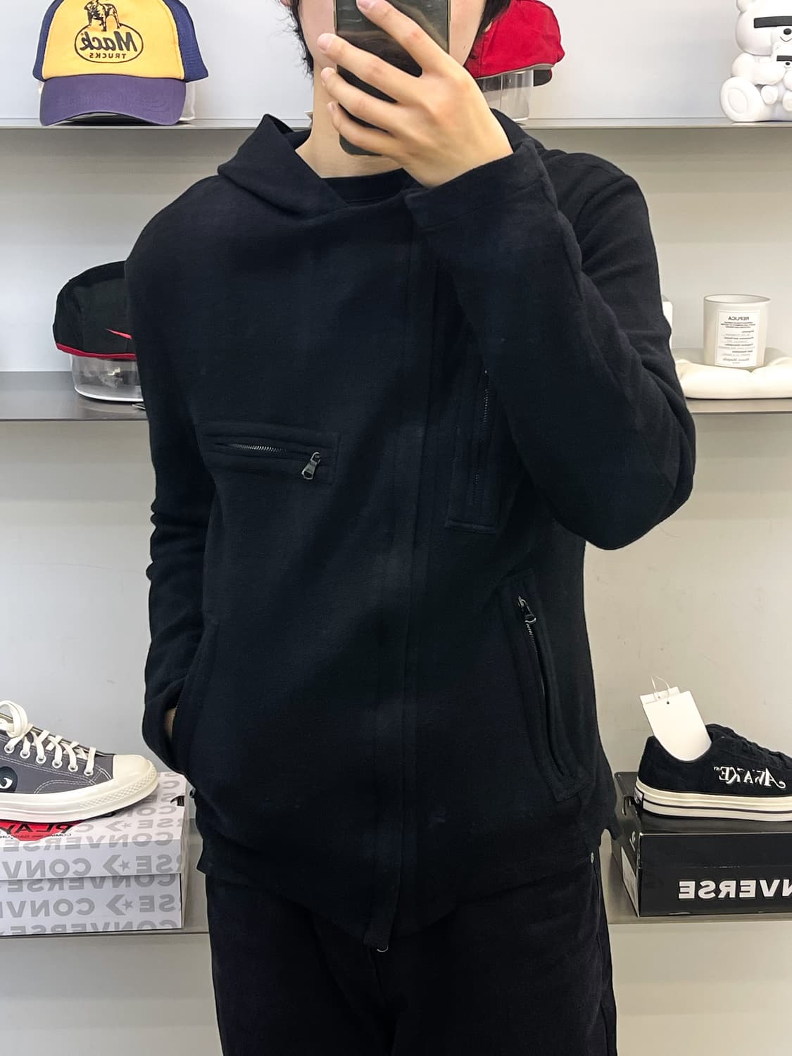 포르메 덱스프레시옹 이태리 버진 울 후드 자켓 상품이미지3