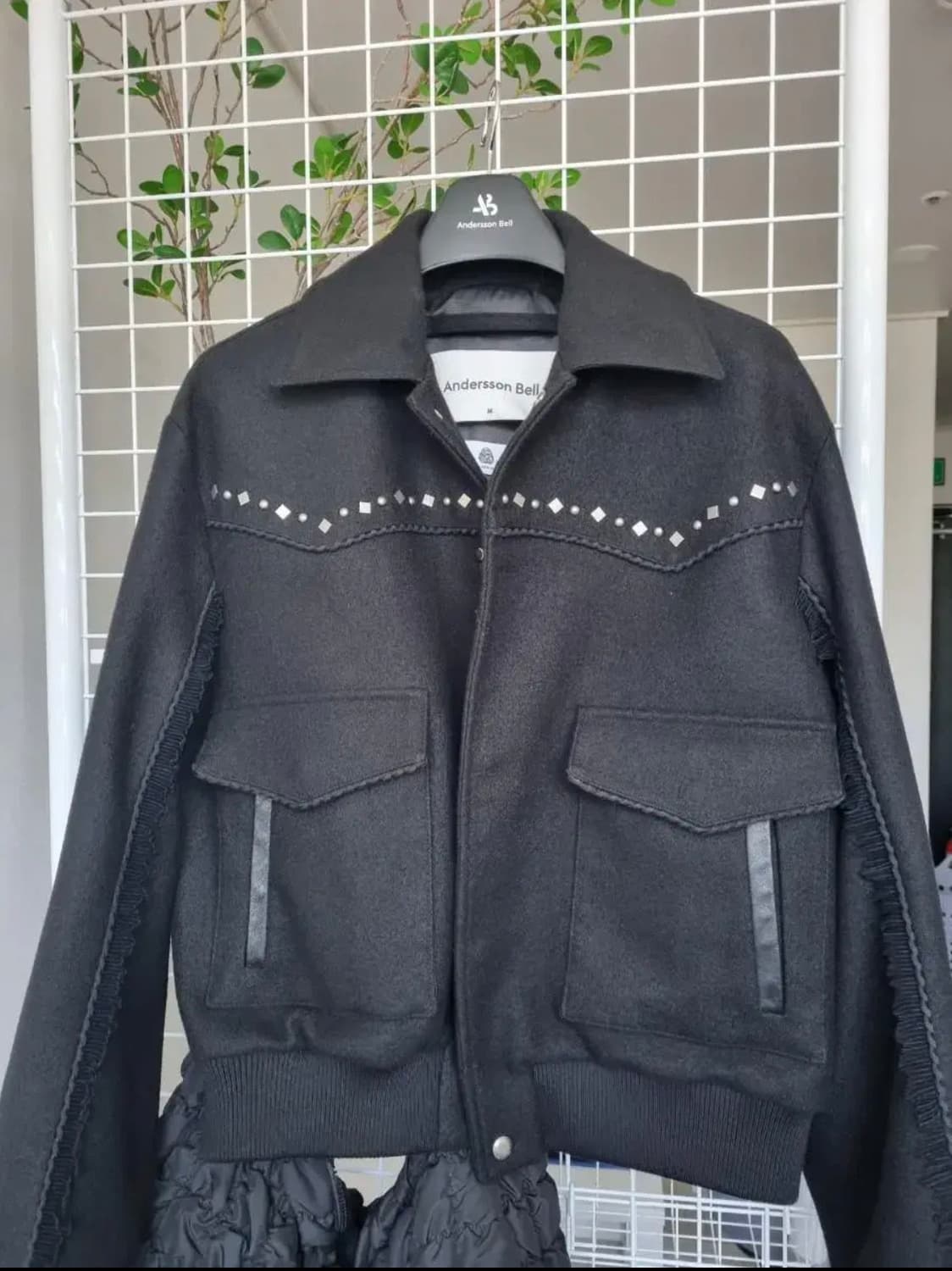 앤더슨벨 웨스턴 울 블루종 자켓 상품이미지1