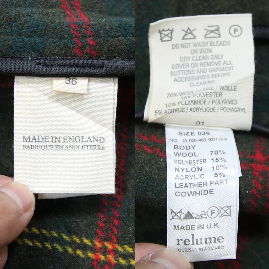 LONDON Tradition 후드 더플 코트 (여성용 36) 상품이미지8