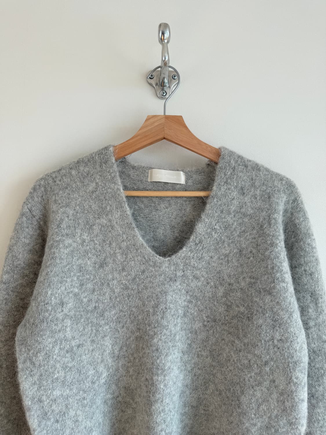 Pre owned 알파카 브이넥 니트 상품이미지2