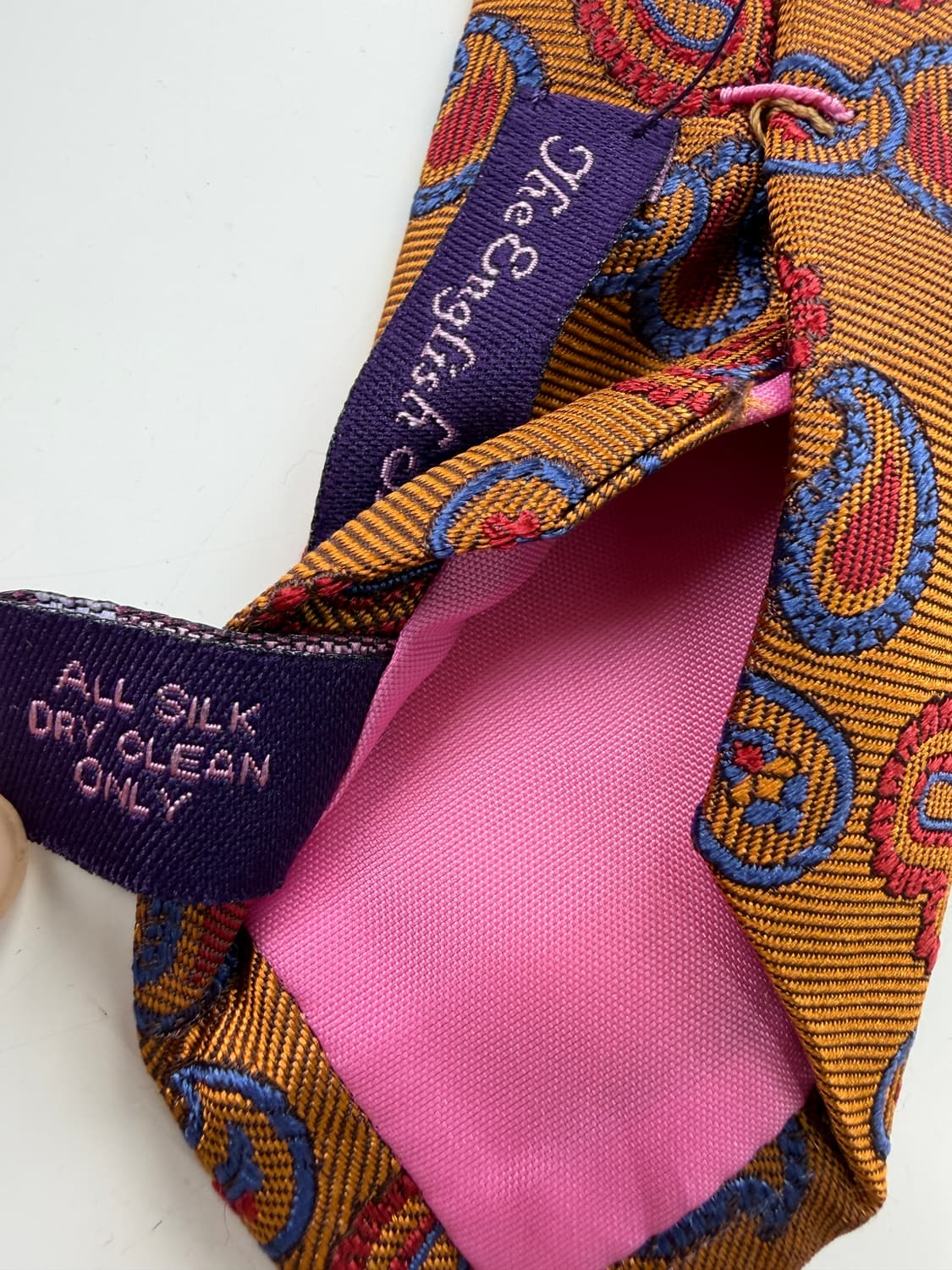 빈티지 실크 넥타이 7.8cm 상품이미지5