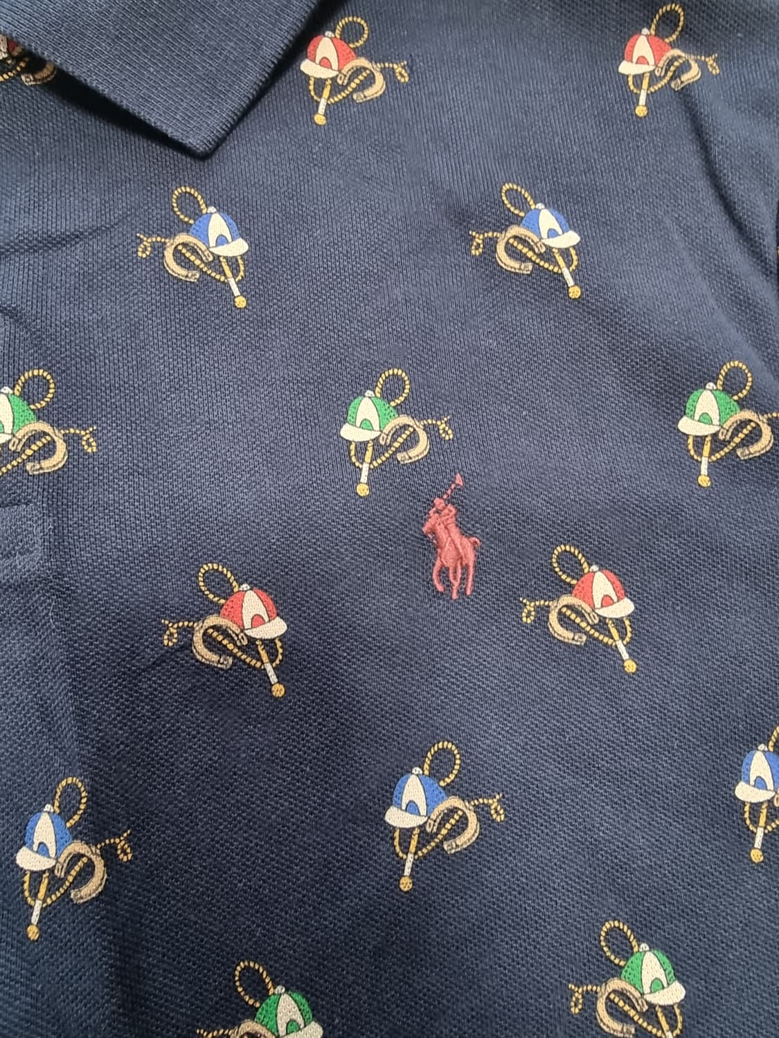 폴로 랄프로렌 패턴 카라티 XL 상품이미지2