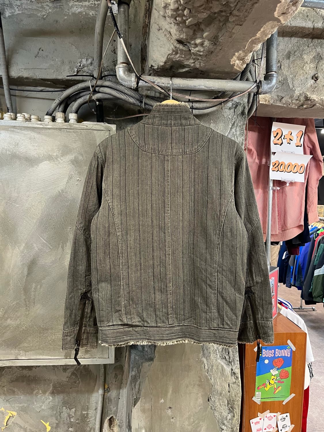 빈티지 윈터 레이싱 자켓 M #csz3001 상품이미지2