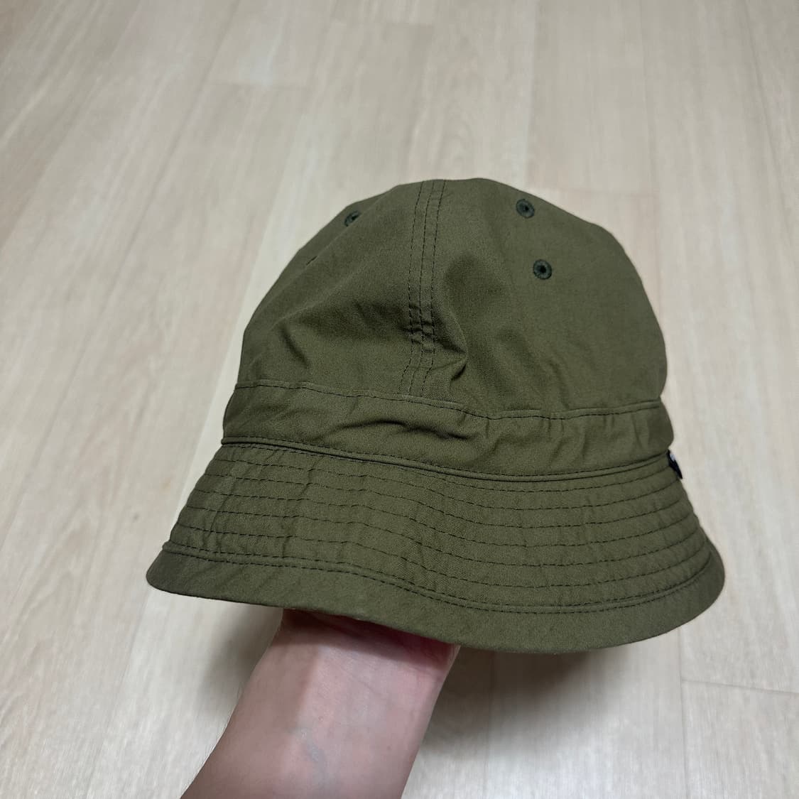M 언어펙티드 올리브 코듀라 버킷햇 상품이미지2