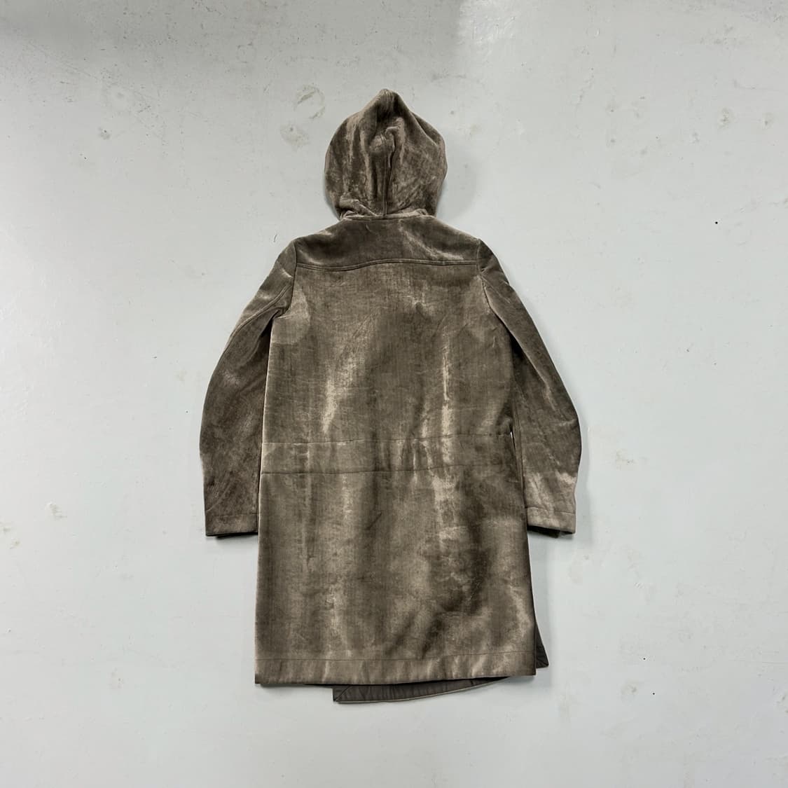 릭오웬스 15FW SPHINX 벨벳 코트  상품이미지6