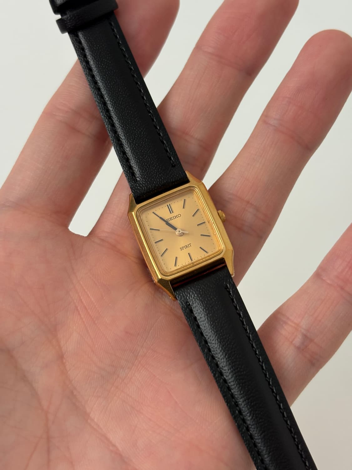 1990s Spirit Gold Square Ladies Quartz 상품이미지2