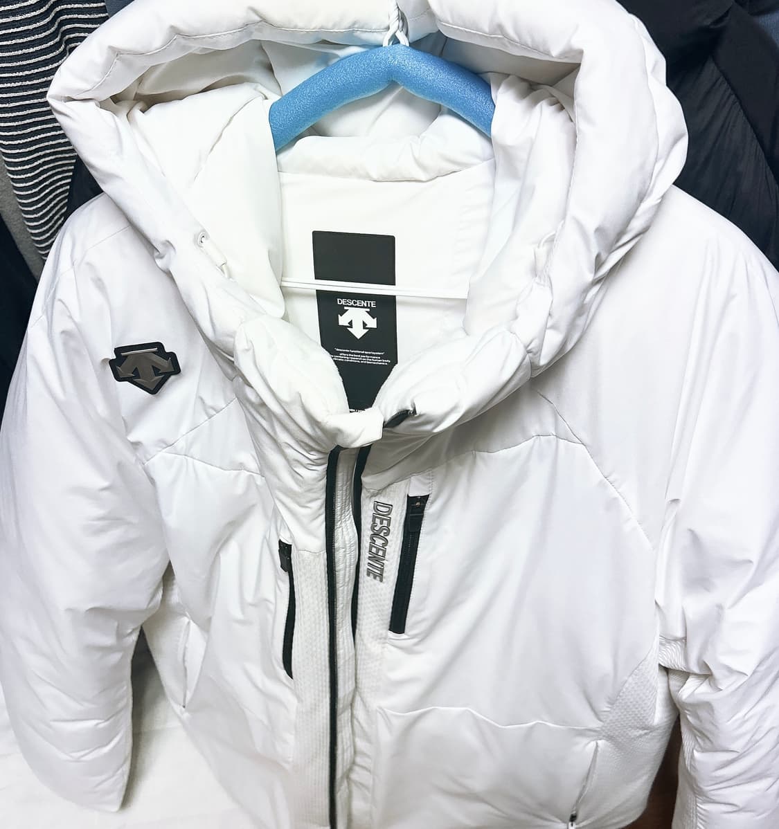 데상트 후드 다운 패딩 스키 105 상품이미지3