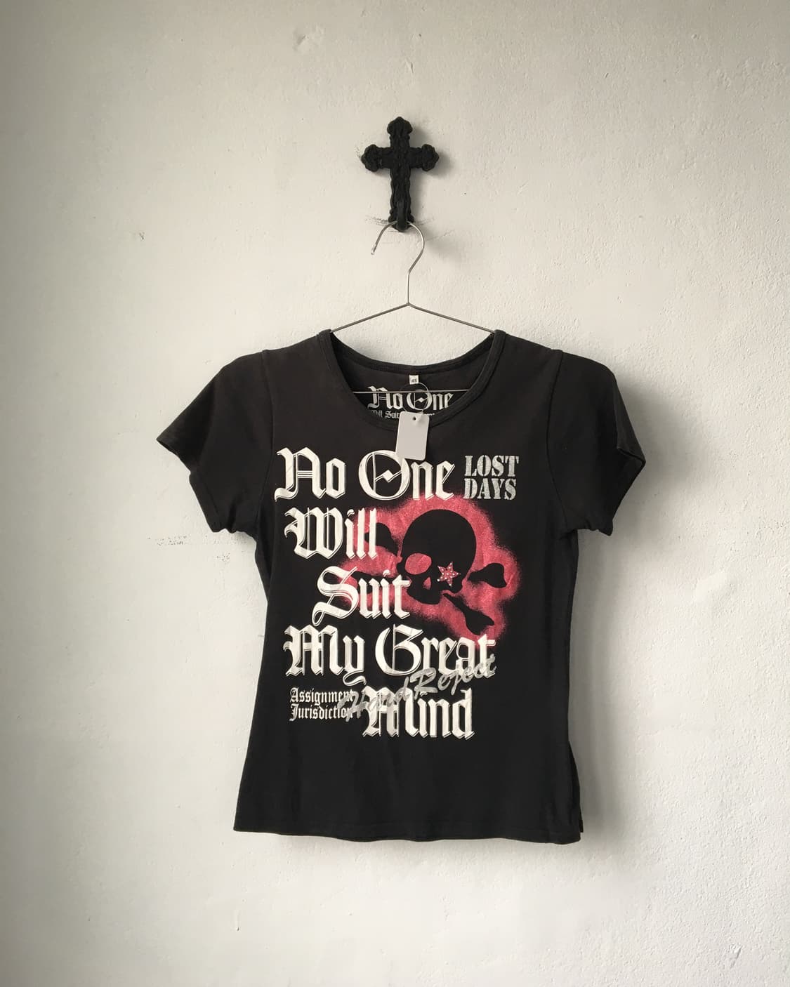 Skull printing t shirt 상품이미지2