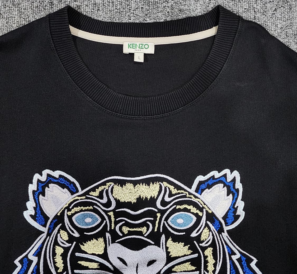 겐조 타이거 자수 맨투맨 L 상품이미지3