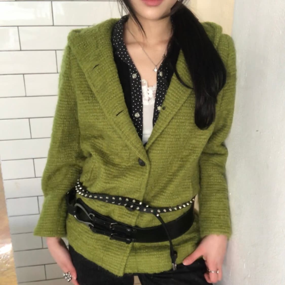  noa-je 니트 가디건 / M 사이즈 상품이미지4