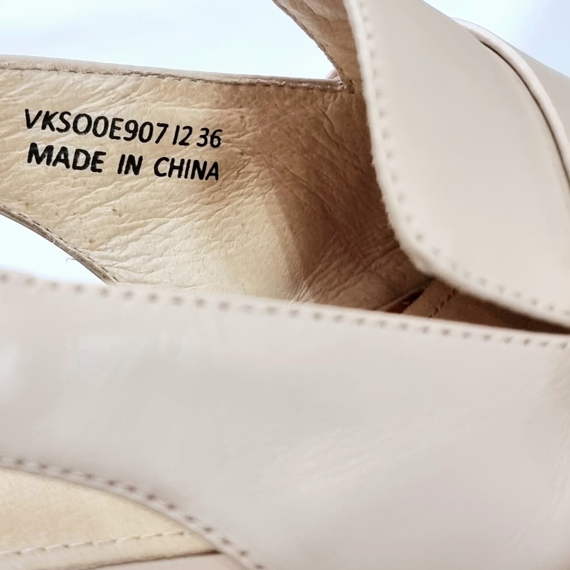 아떼 바네사브루노 가죽 샌들 레더 슈즈 신발 (230/36) 상태양호 상품이미지10