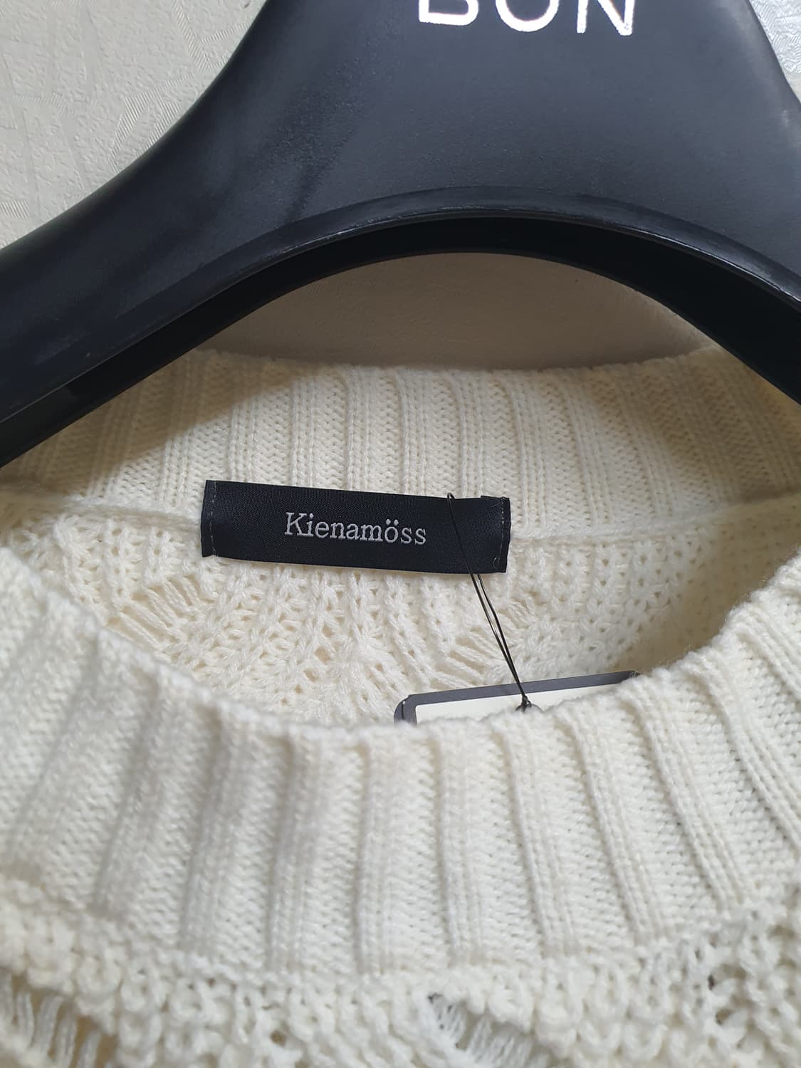 여성 화이트 진주펄 니트 상품이미지4