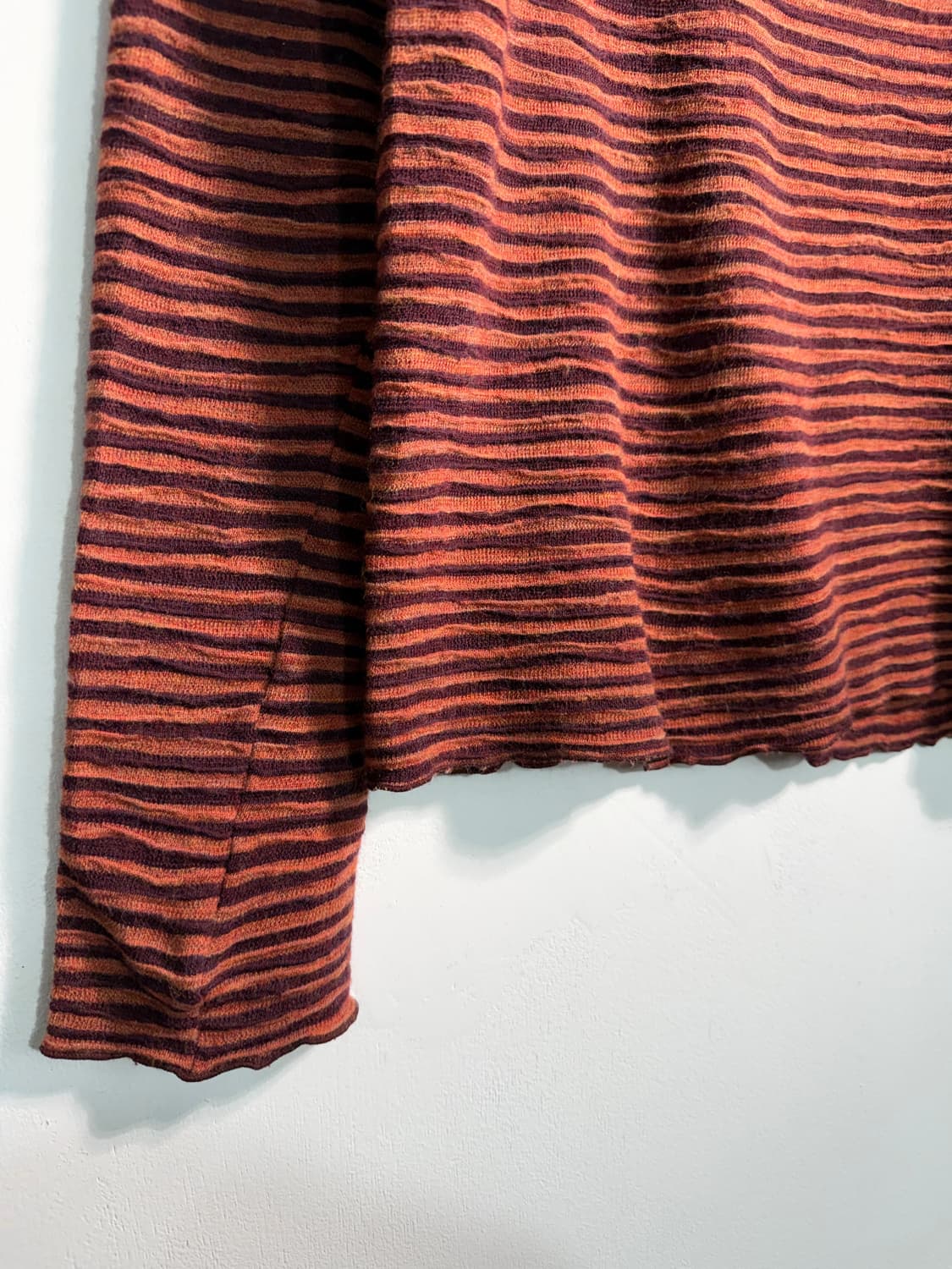 Plantation 이세이미야케 울 100% 모크넥 니트 상품이미지7