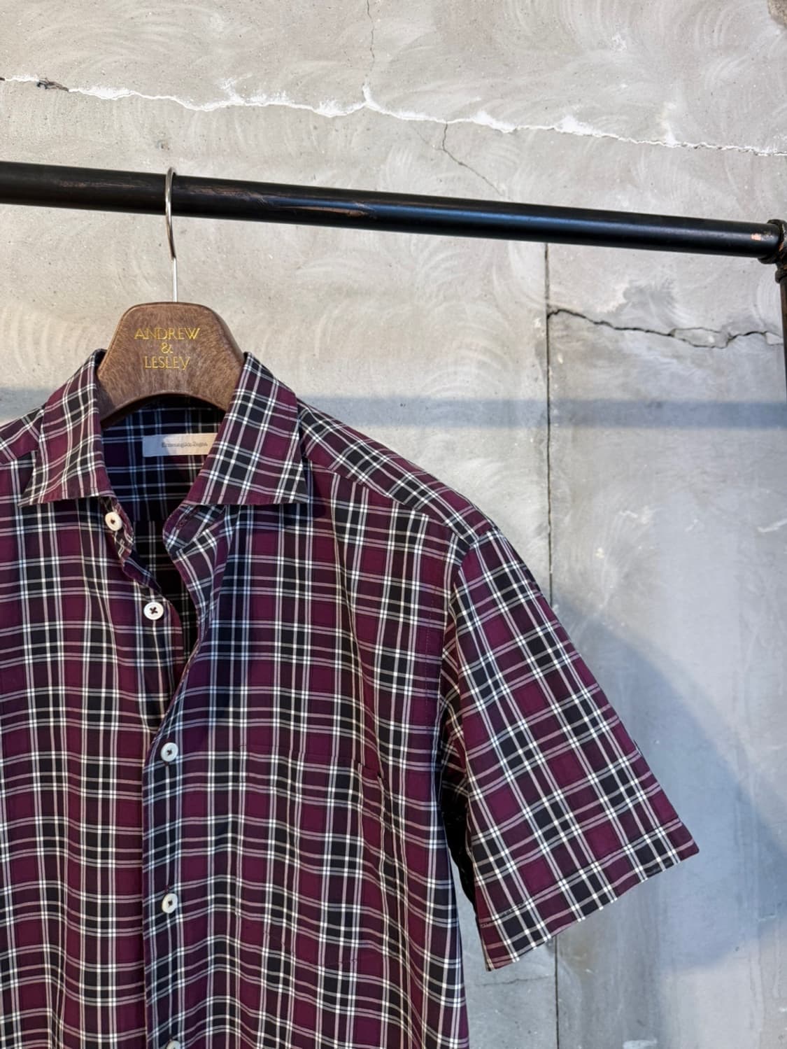 에르메네질도 제냐 셔츠 슬림100 상품이미지4