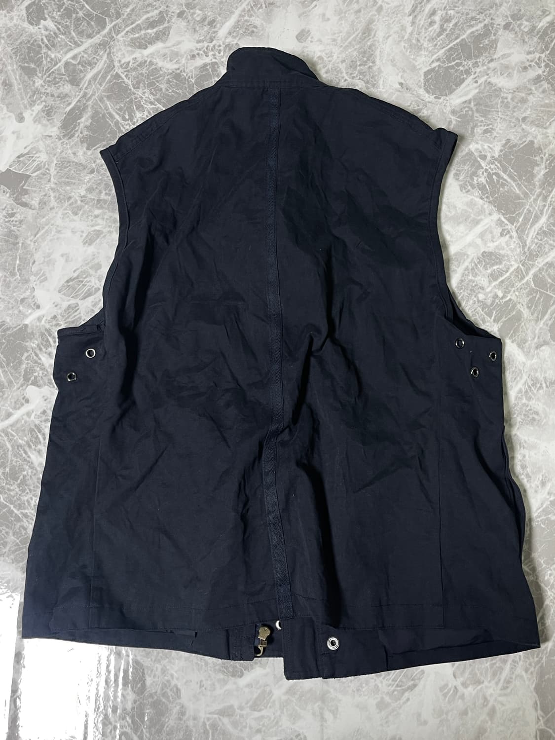 highneck zip up vest 상품이미지7