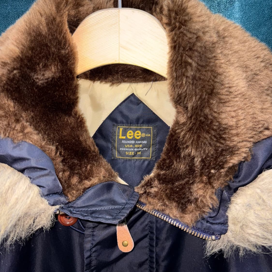 (M) 90s Lee 나일론 항공 점퍼 자켓 made in JAPAN 상품이미지6