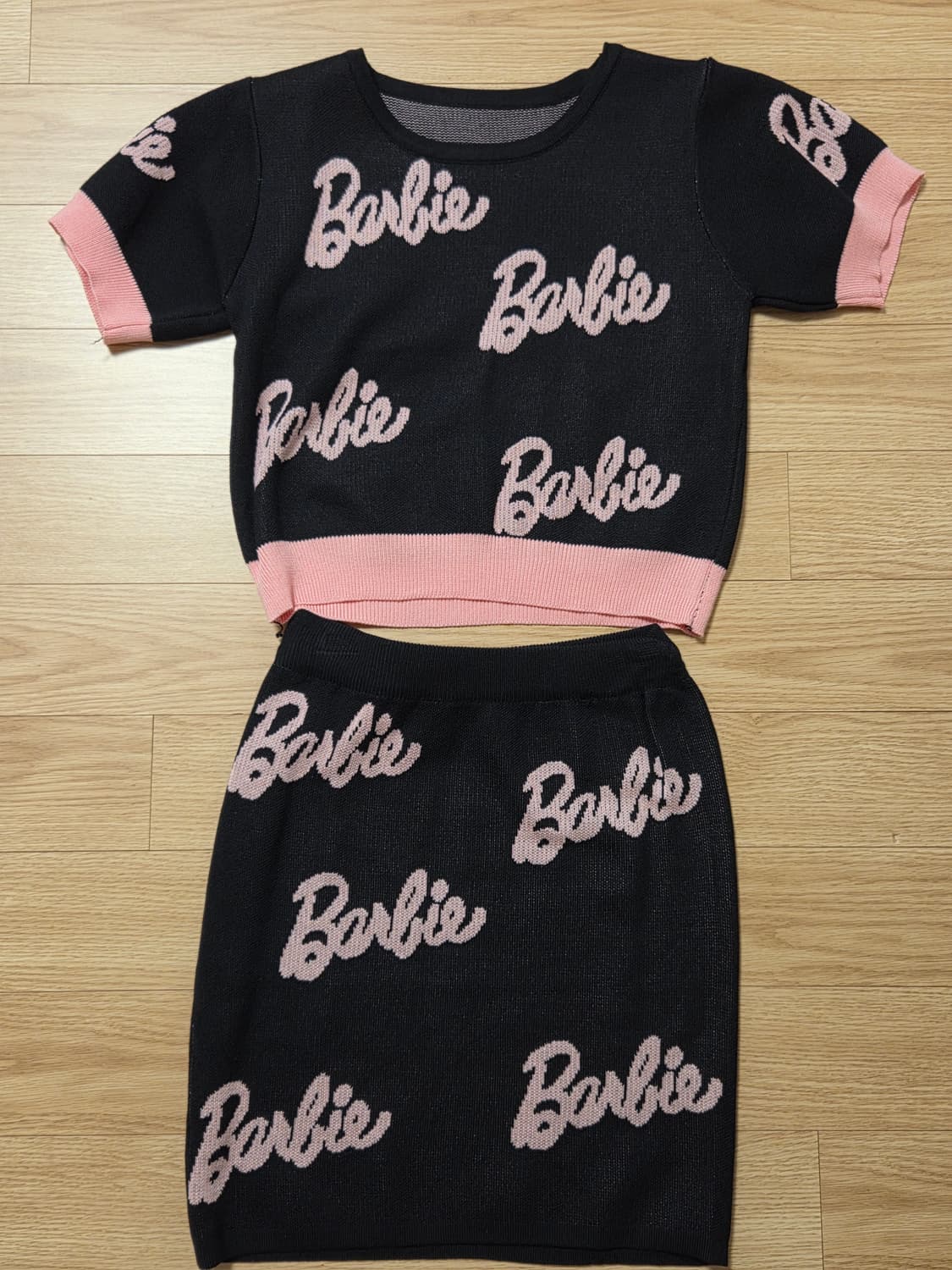 바비 니트 상하의 세트 상품이미지1