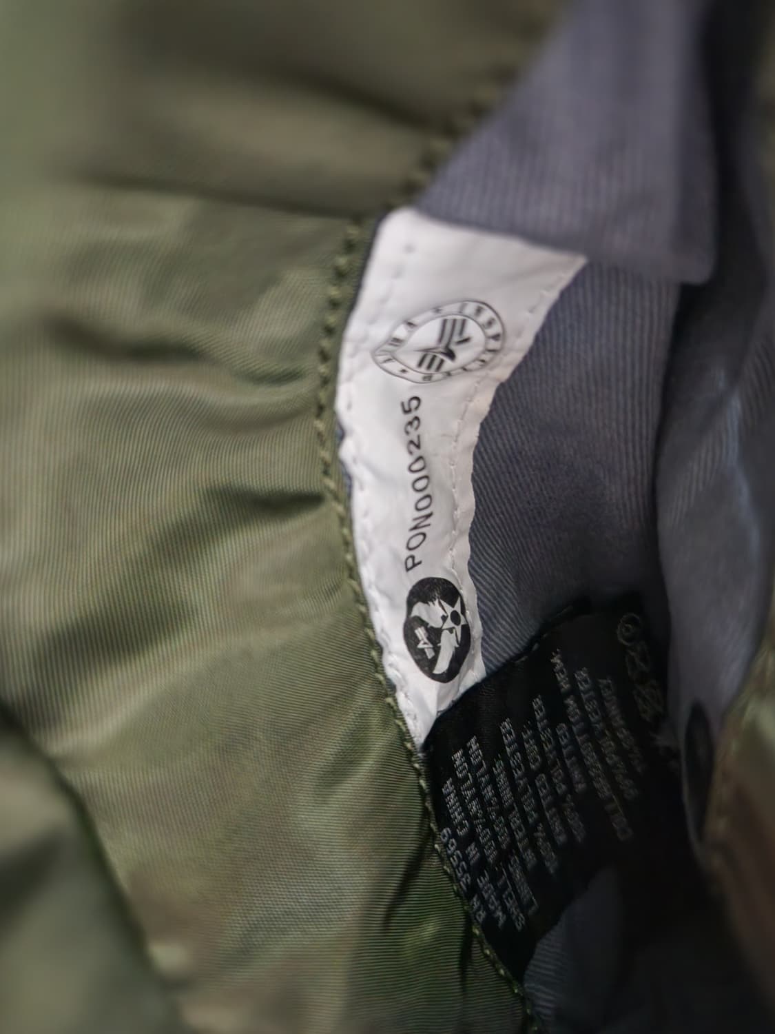 알파인더스트리 MA-1 카키 봄버 자켓 xs 상품이미지6