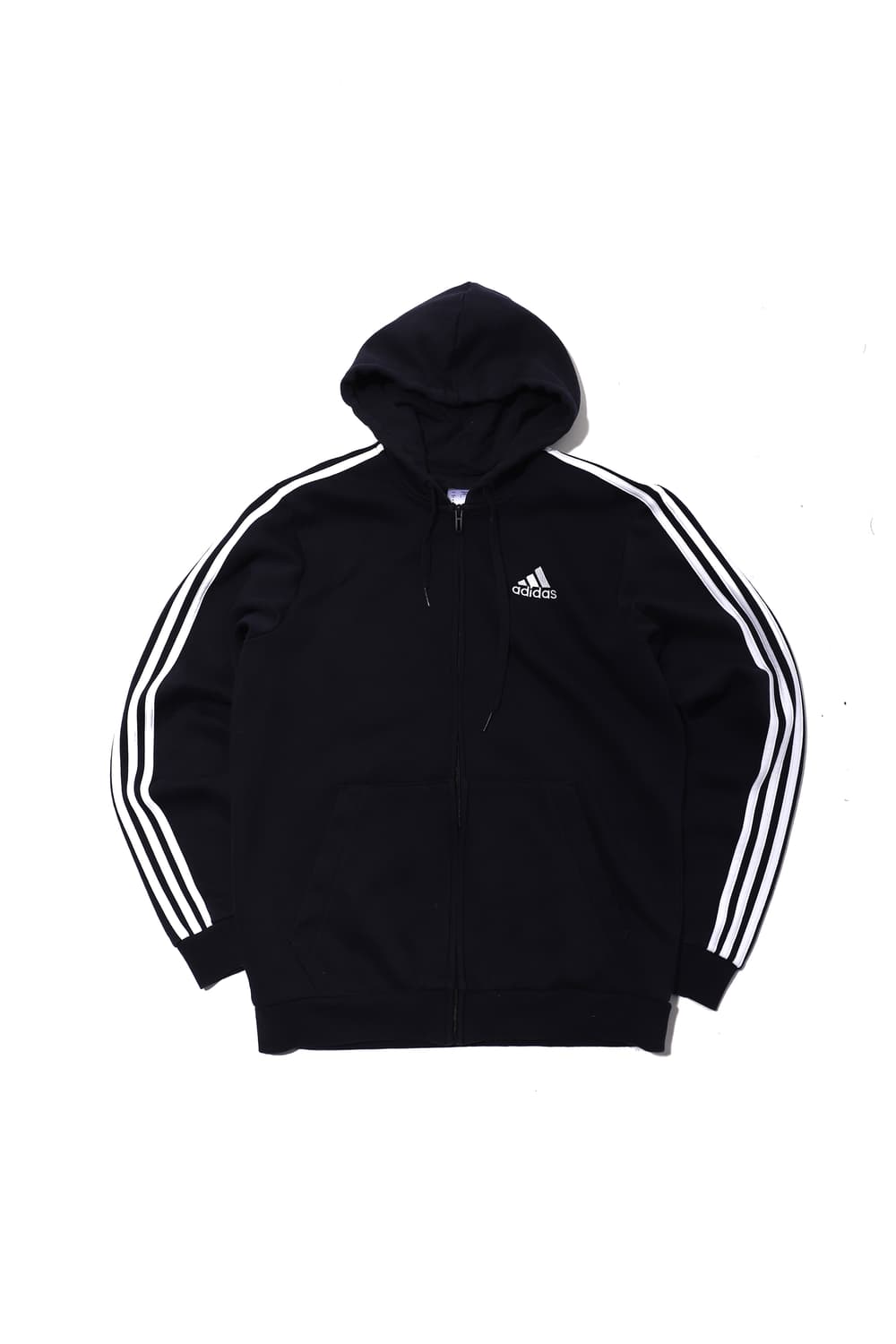 ADIDAS 기모 네이비 후드 집업 size XL 상품이미지1