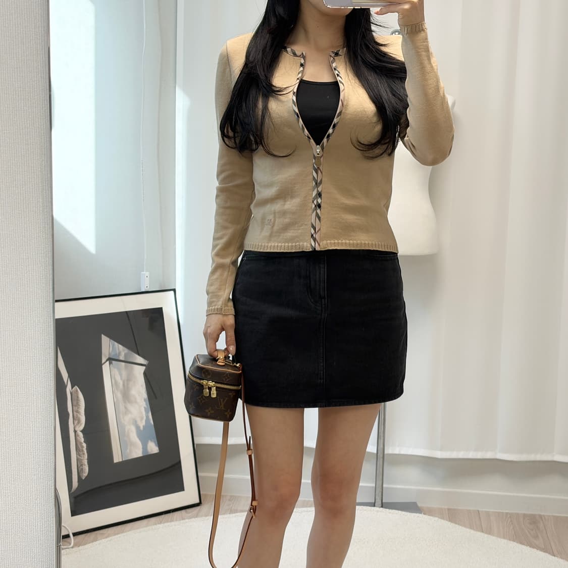 버버리 런던 니트 집업 가디건 상품이미지8