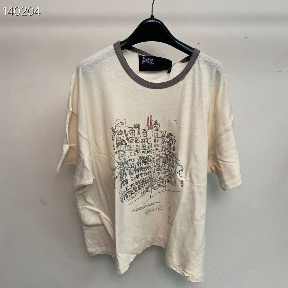 Palm Hollywood 프린팅 티셔츠 상품이미지1