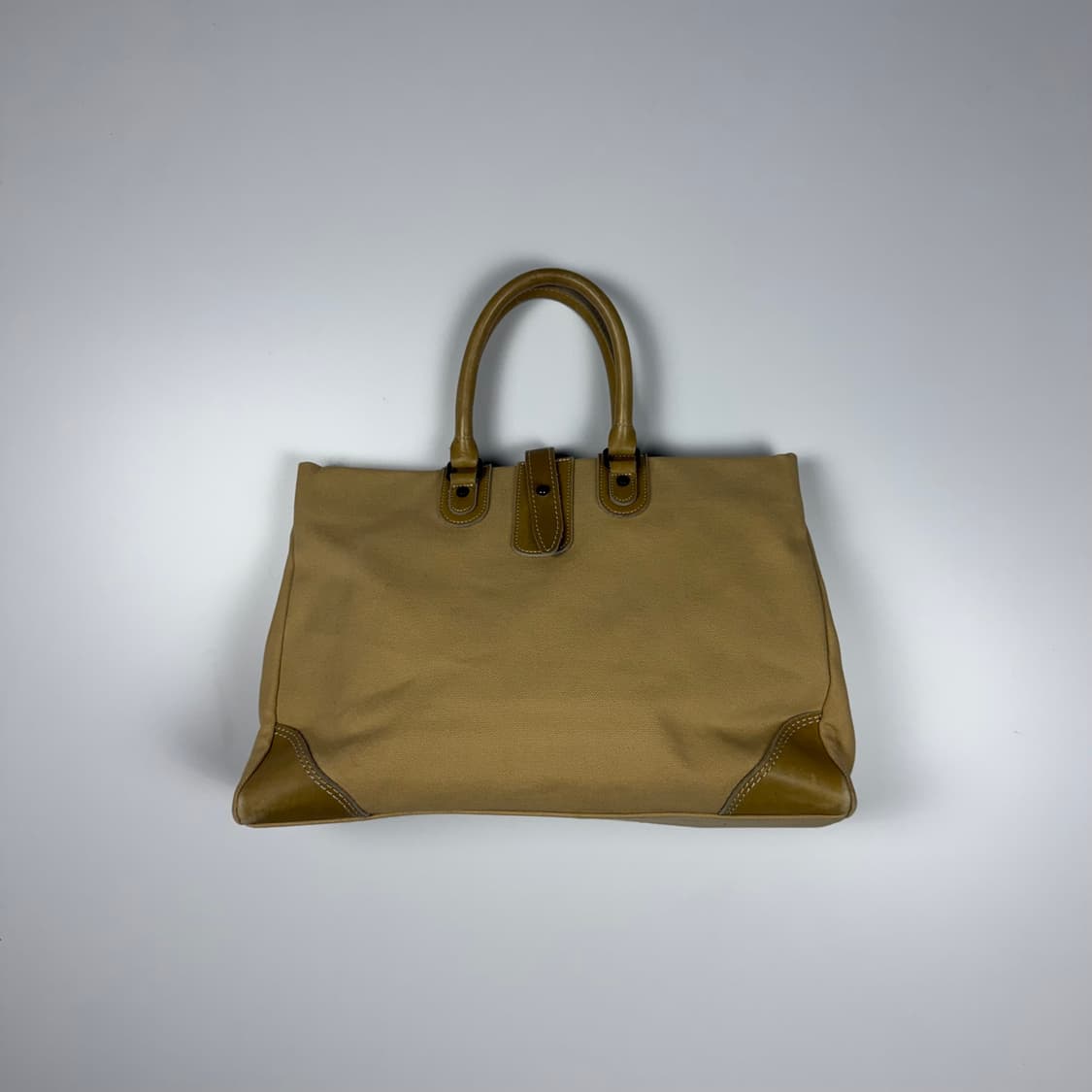 요시다포터 다이크 캔버스 토트백 카키 상품이미지1