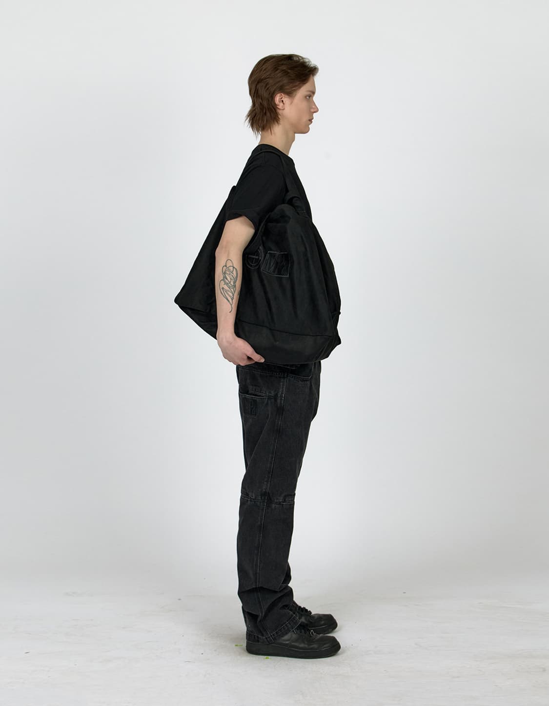 Mpa Suede Big Bag - Black 상품이미지1