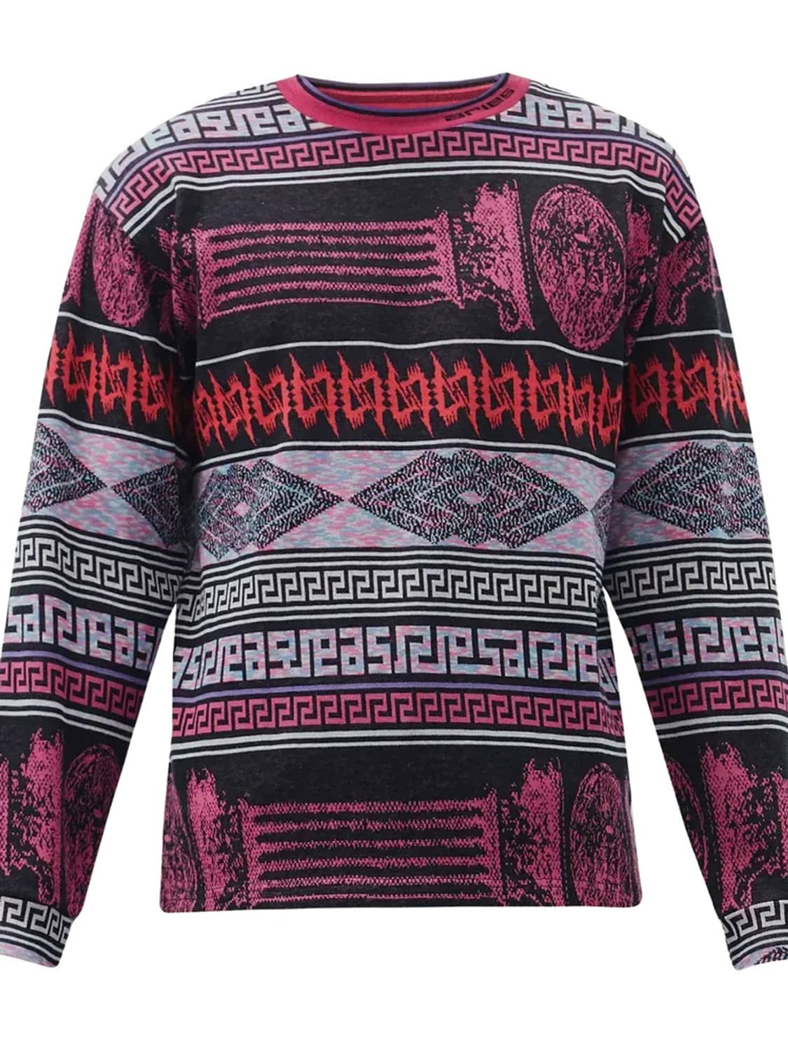 Aries 긴팔: Column Jacquard Cotton L/S 상품이미지1