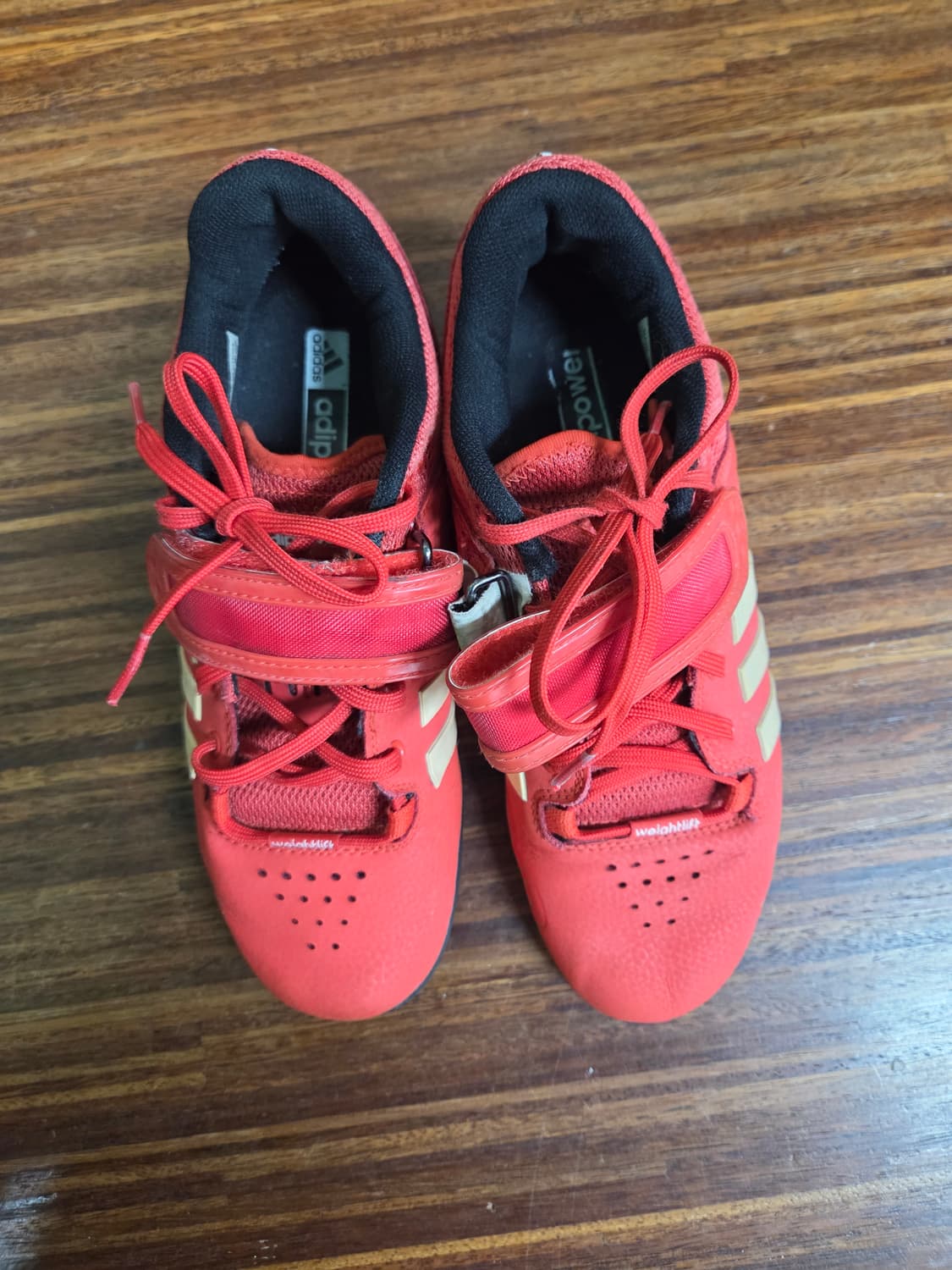 아디다스 아디파워 역도화 레드 245 상품이미지3