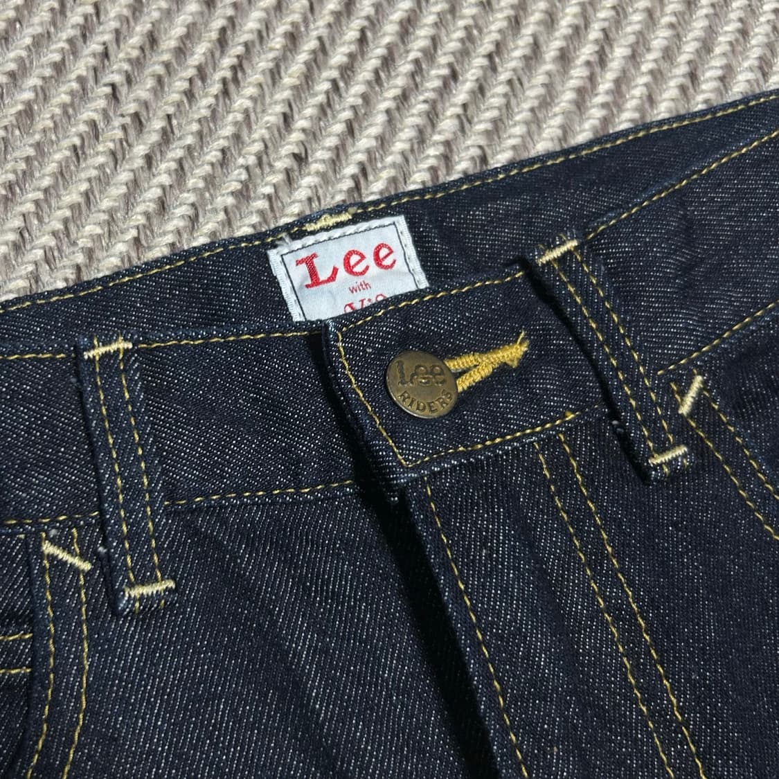 [S] Lee x Vis 콜라보 우먼즈 데님팬츠 상품이미지7