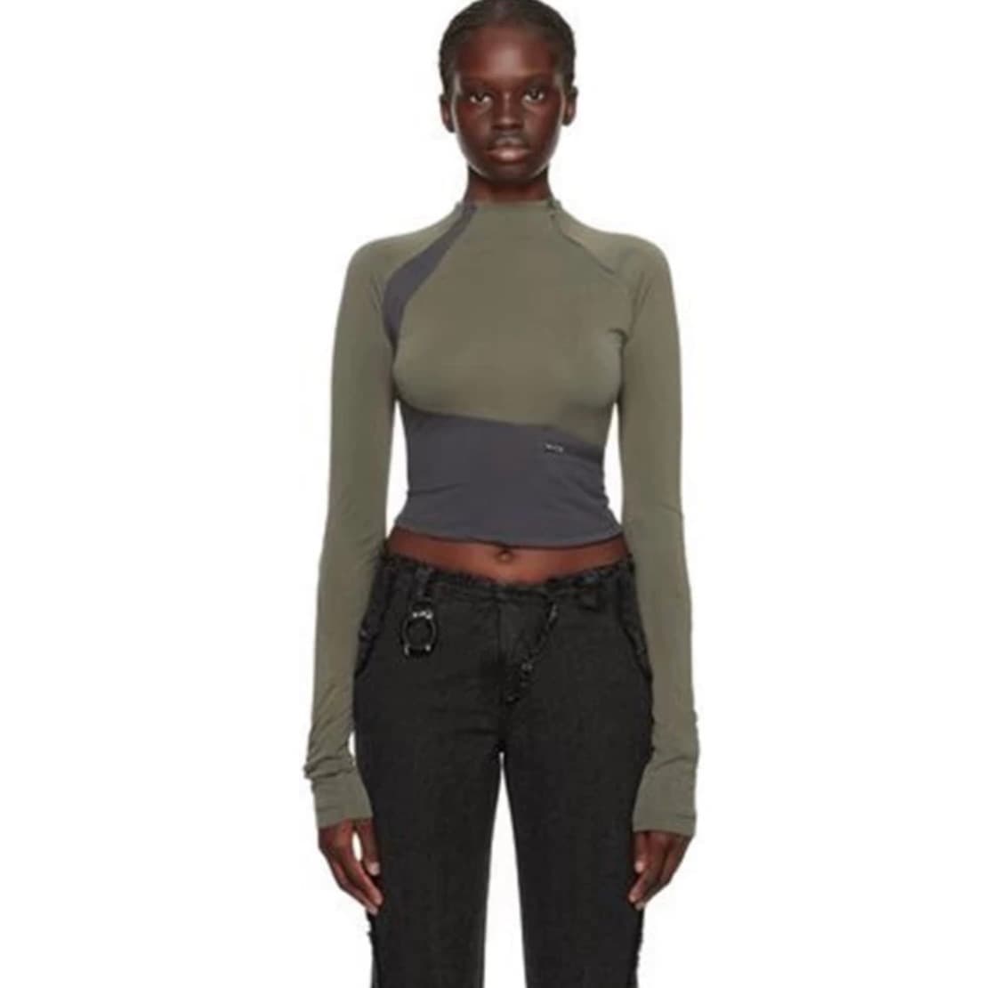 혜인서 롱슬리브 카키 1사이즈 상품이미지1