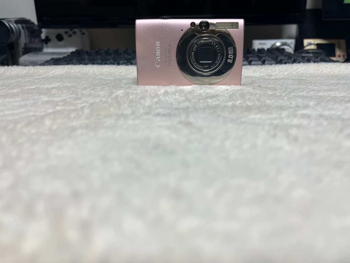 💗💕Canon 블랙핑크 리사,필름색감, ixus 80is💕💗 상품이미지3