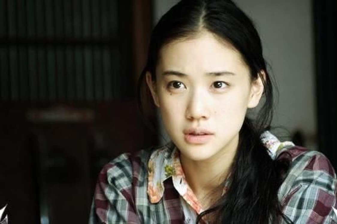 빈티지 모리걸 후드 셔츠 긴팔 뮤트 브라운 아오이유우 상품이미지3