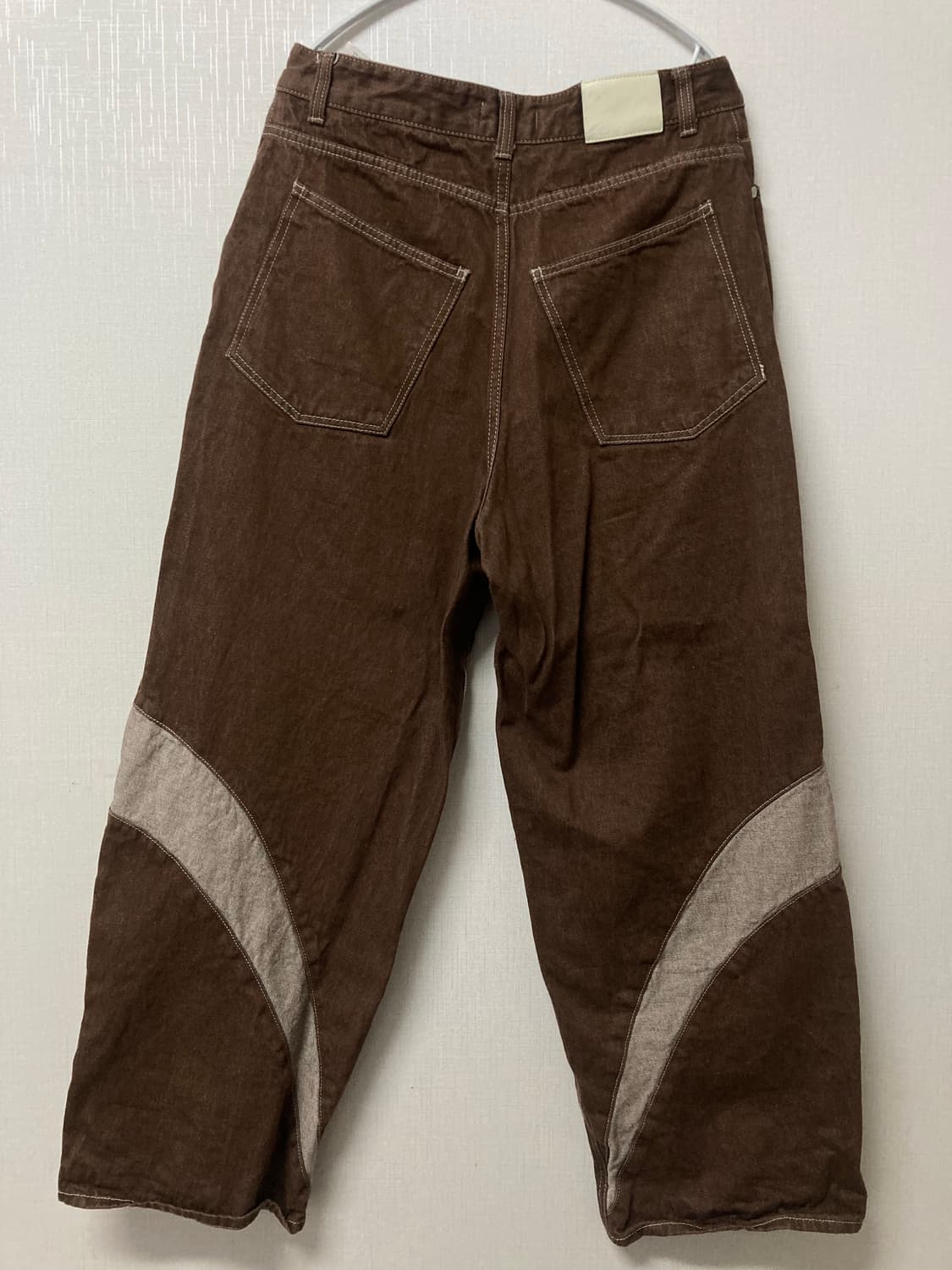 애드오프 브라운 바지 50 상품이미지1