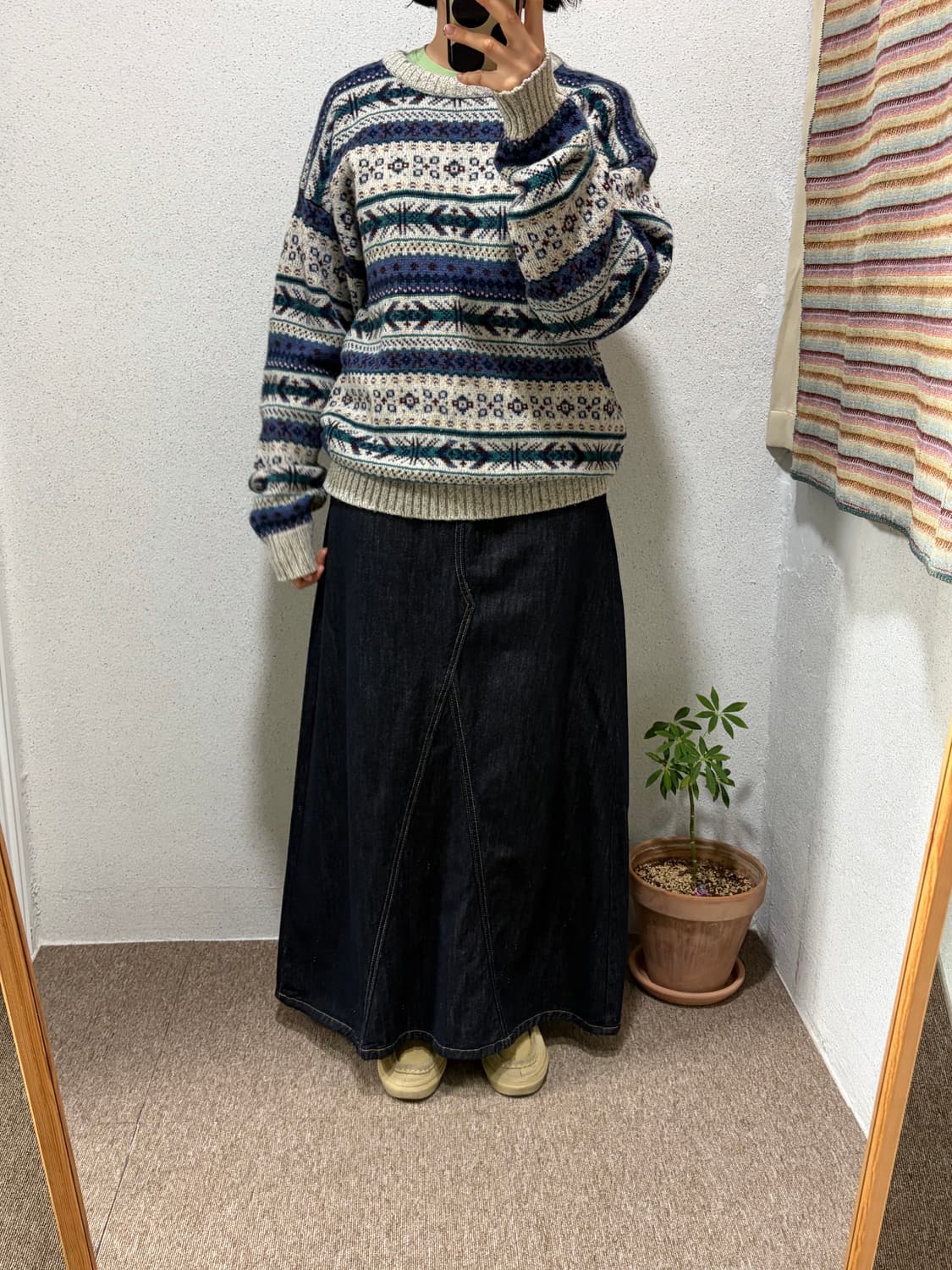 울리치 패턴 니트 상품이미지2