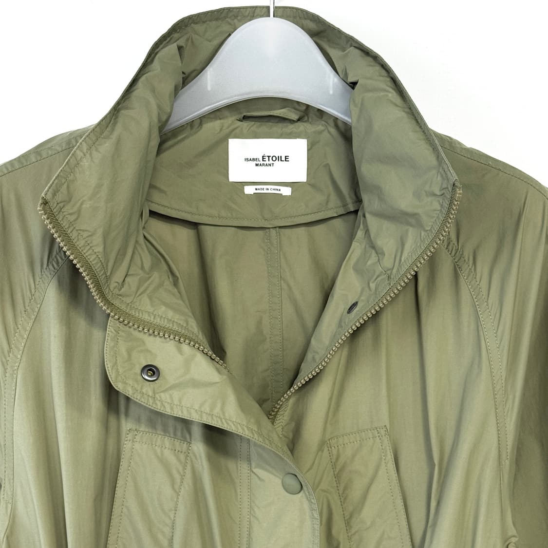 이자벨마랑 에뚜왈 스트링 롱 집업 자켓 상품이미지4