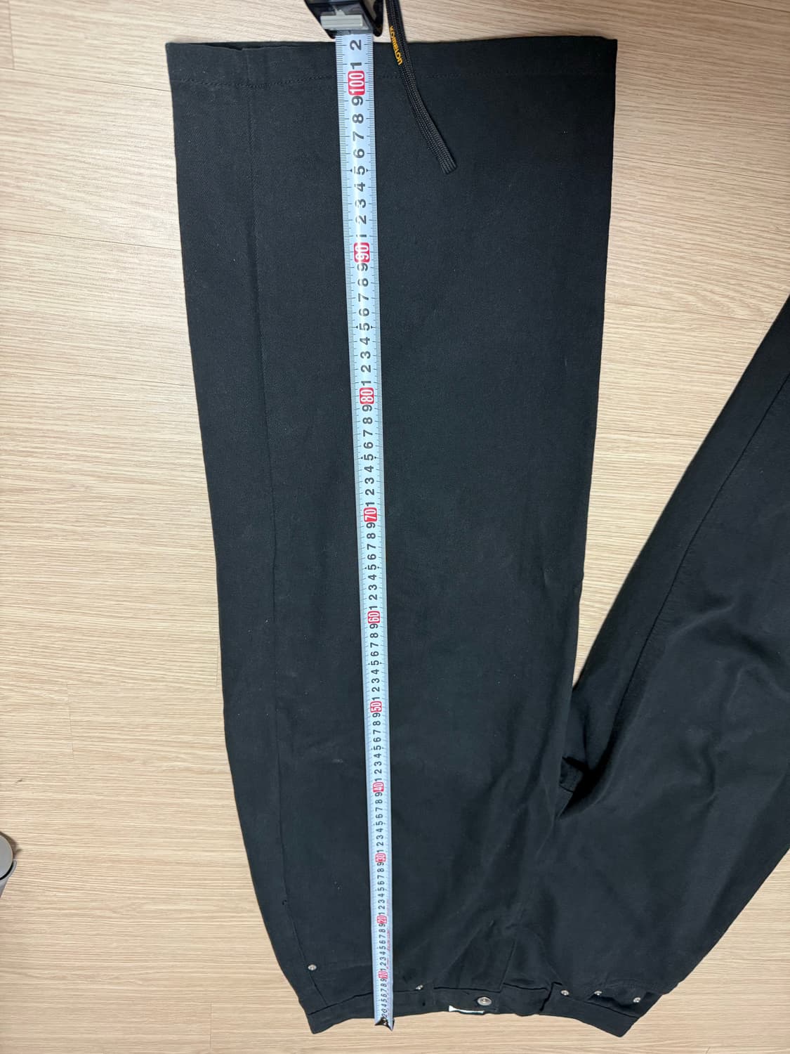 검은색 블랙 데님 팬츠 상품이미지4