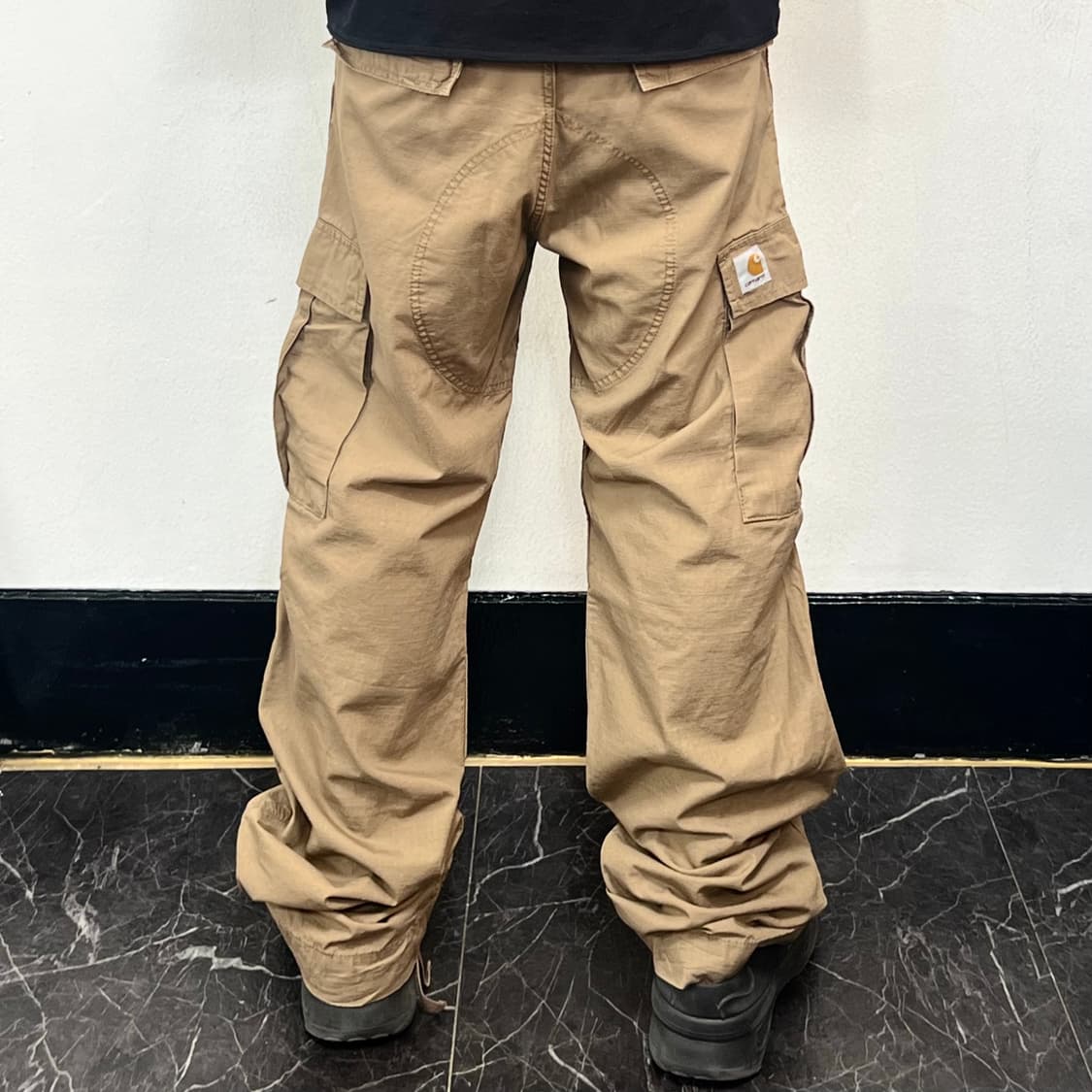 칼하트 에비에이션 베이지 카고팬츠 상품이미지3