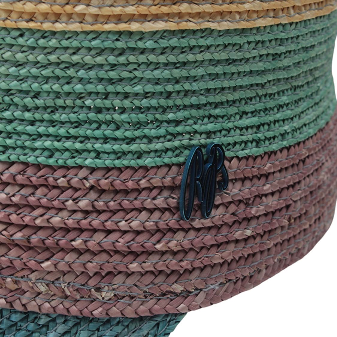 라파엘로 베티니 멀티컬러 라피아 캡 모자 상품이미지5