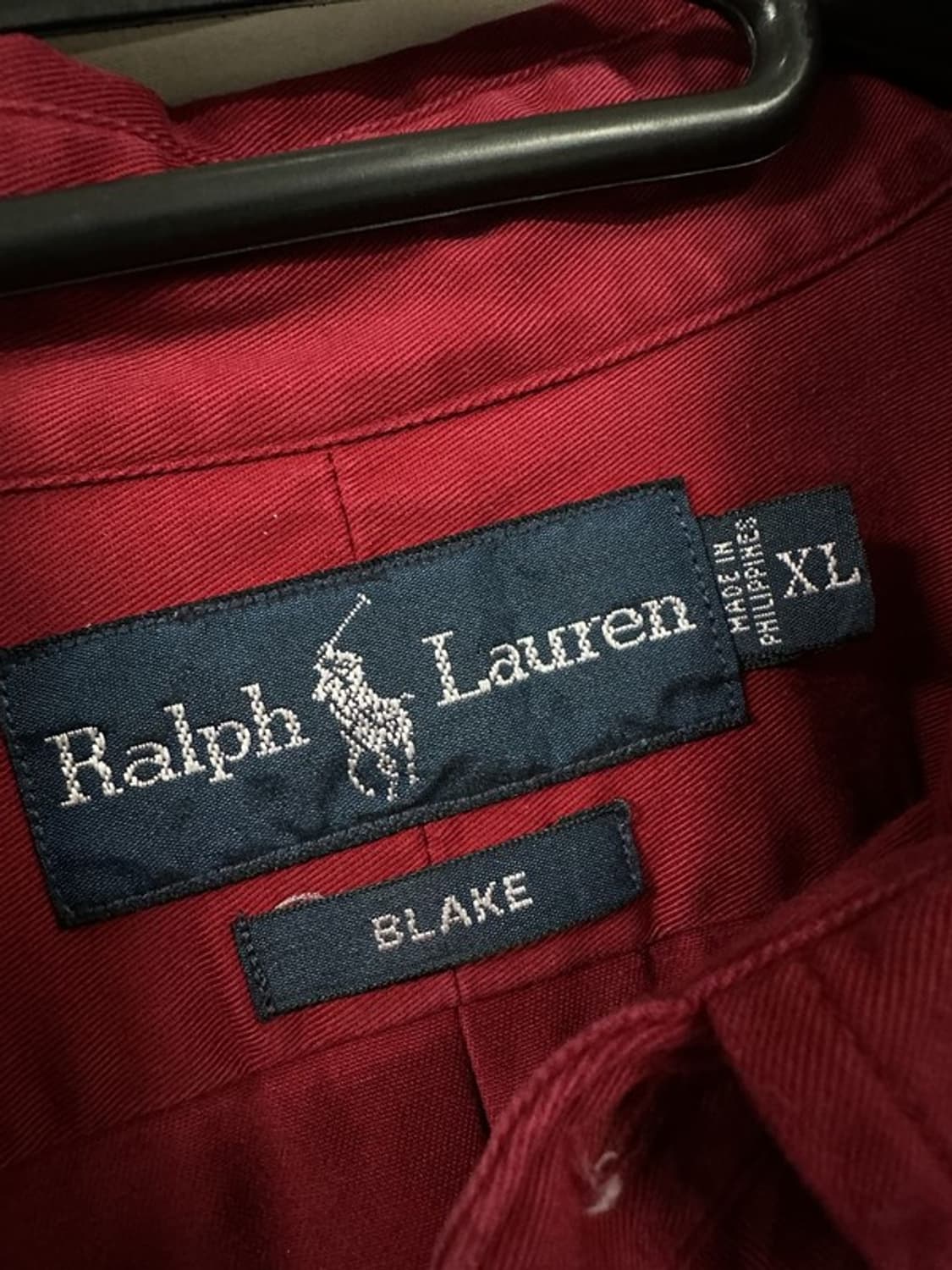 [XL] RALPH LAUREN 랄프로렌 오리지널 포니로고 코튼셔츠 상품이미지4