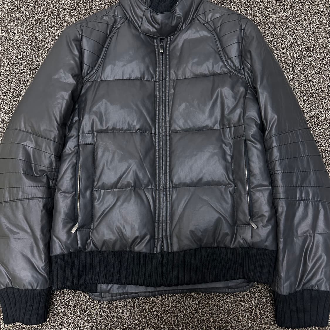 솔리드옴므 우영미 여성 덕다운 패딩 블랙 95(M) 상품이미지3