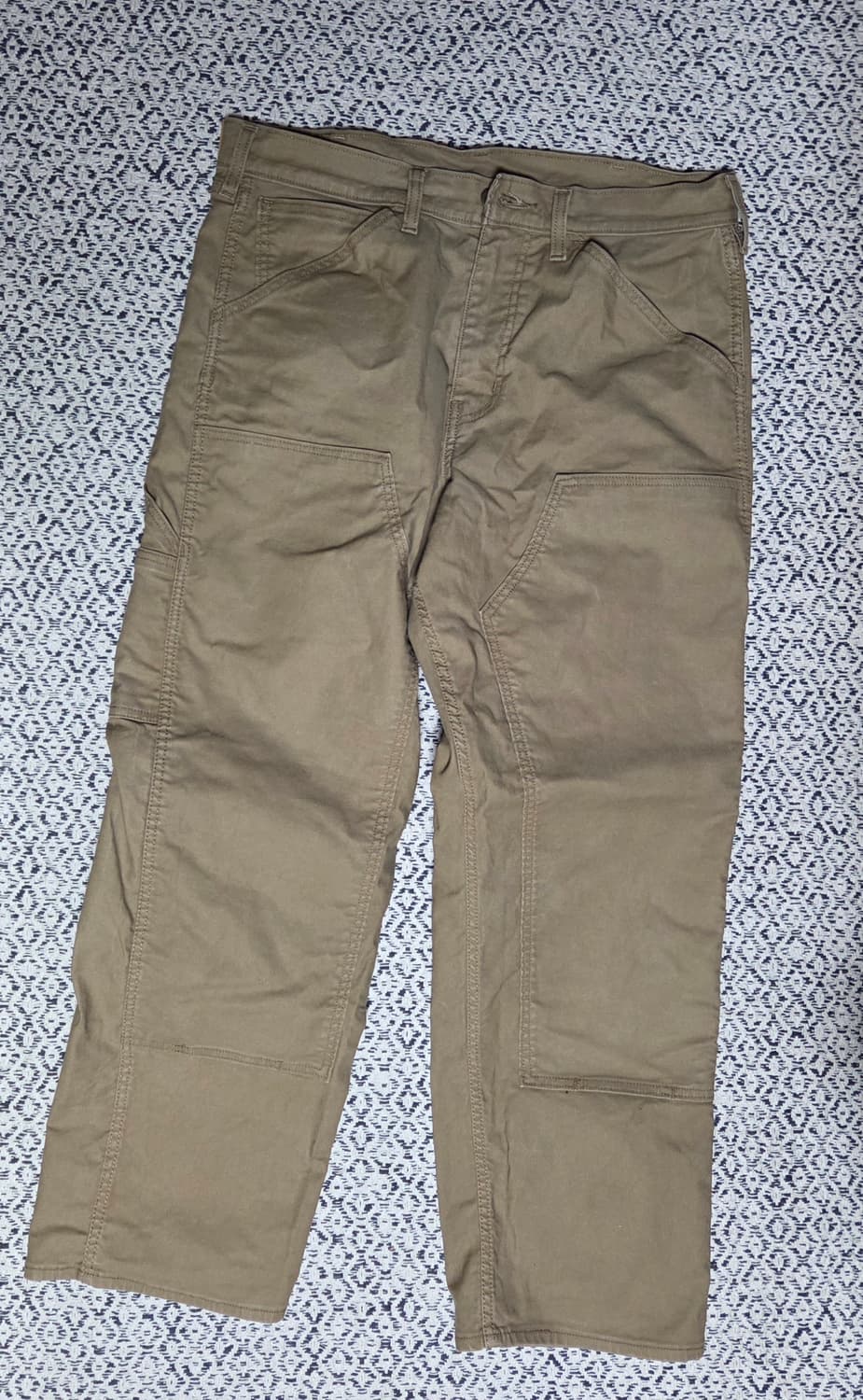 리바이스 565 더블니 데님 팬츠 탄 34x30 상품이미지3