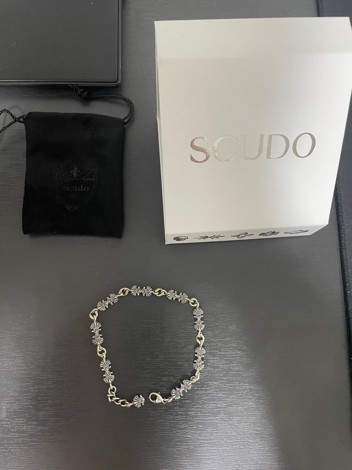 스쿠도 scudo 쉘 레이어드 팔찌(bold제품 18.5cm) 상품이미지2