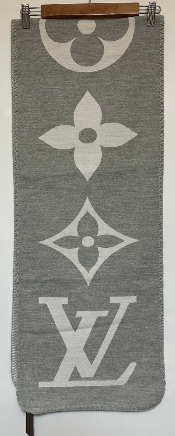 루이비통 LV 회색 울머플러 남여고용 상품이미지1