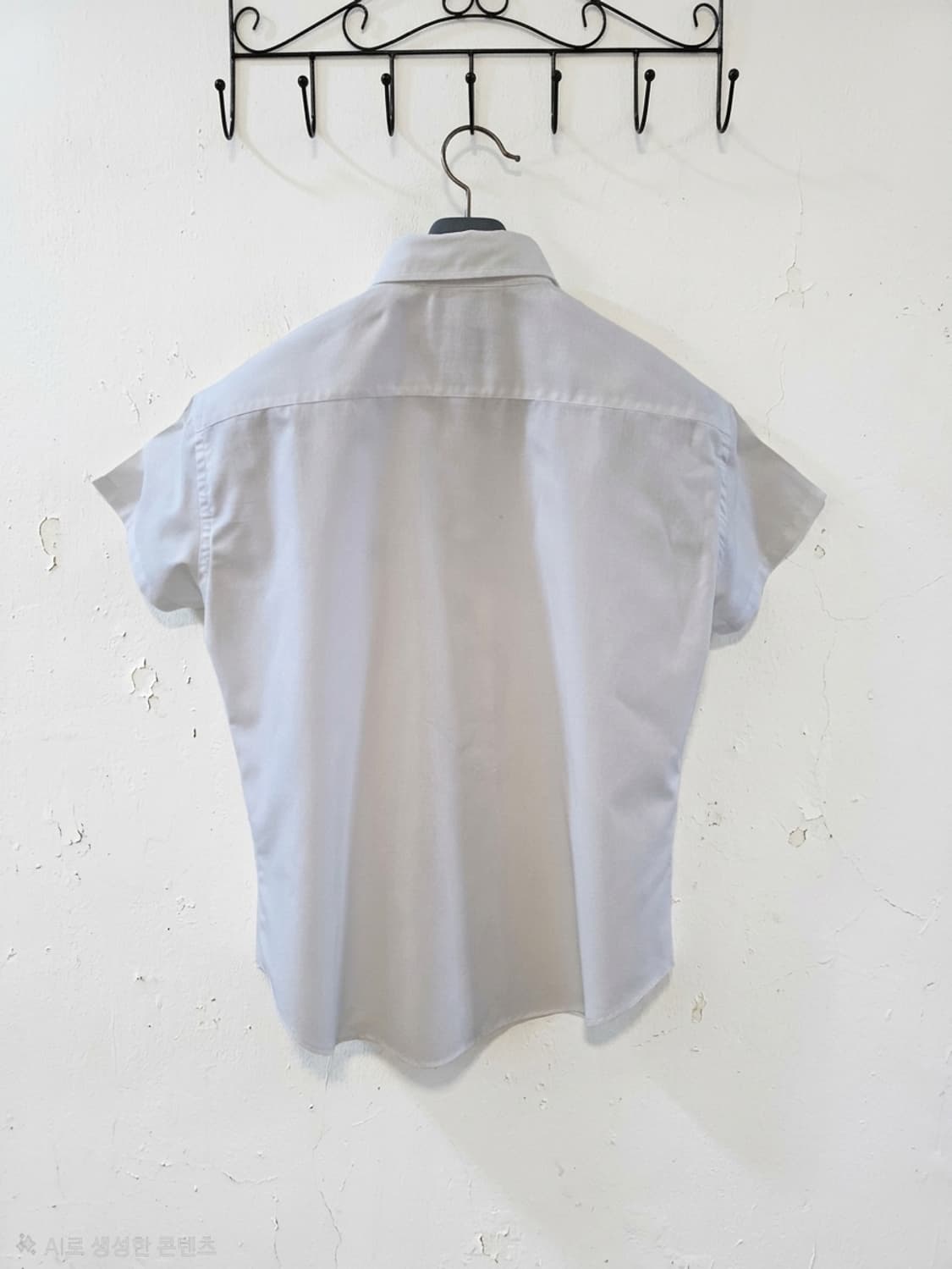 폴로 랄프로렌 화이트 반팔 셔츠 XL 상품이미지2