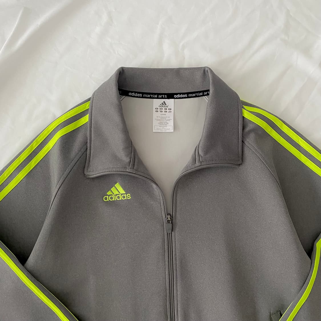 L )아디다스져지 운동복 그레이 A0329 상품이미지3