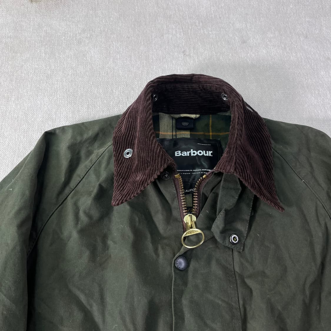 100 바버인터네셔널 뷰포트 왁싱 자켓 상품이미지2