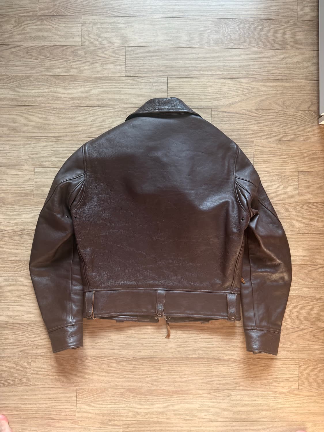 [38] 토이즈맥코이 몹스터 자켓 브라운 홀스하이드 레더 자켓 상품이미지2